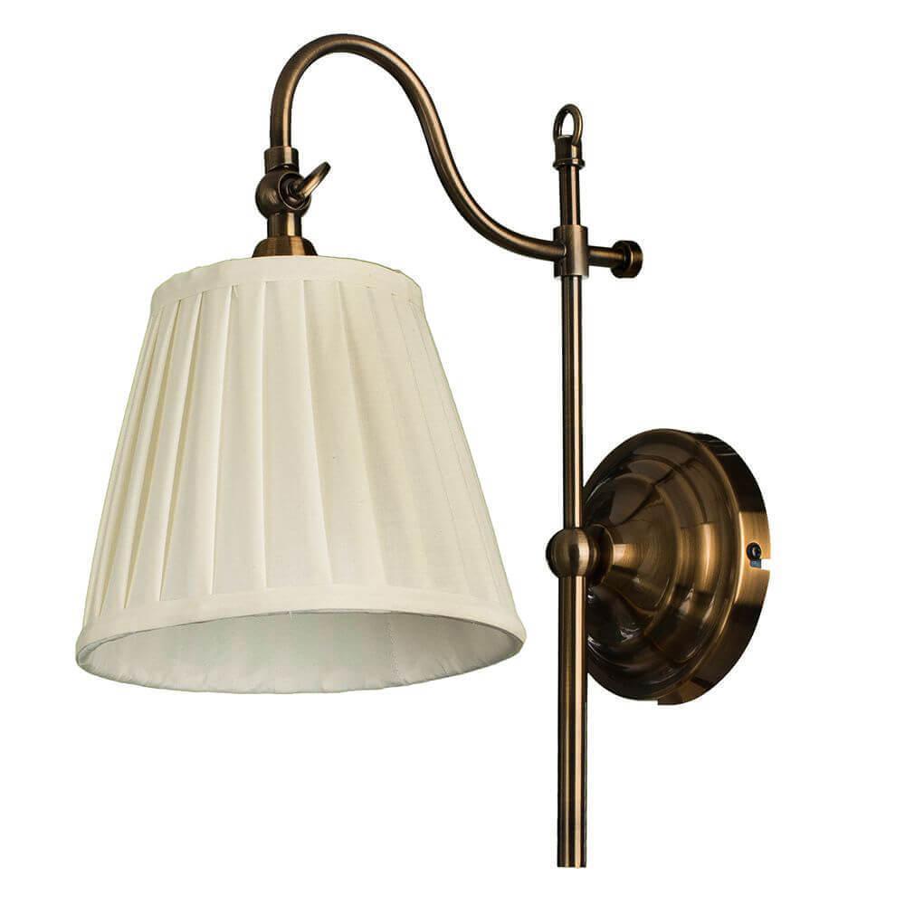 Бра Arte Lamp Seville A1509AP-1PB настольная лампа arte lamp seville a1509lt 1pb