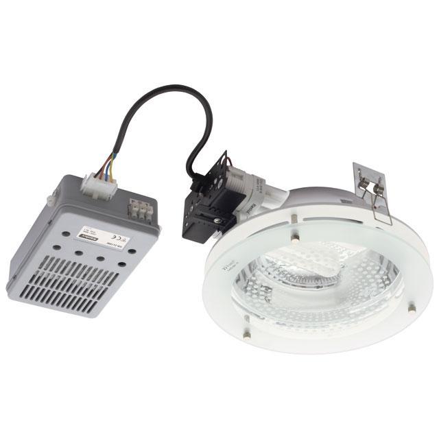 Карданный светильник Kanlux SLOT DLP-100G 218-WH 4350 светодиодный светильник ip65 kanlux arel led do 6w nw 29580