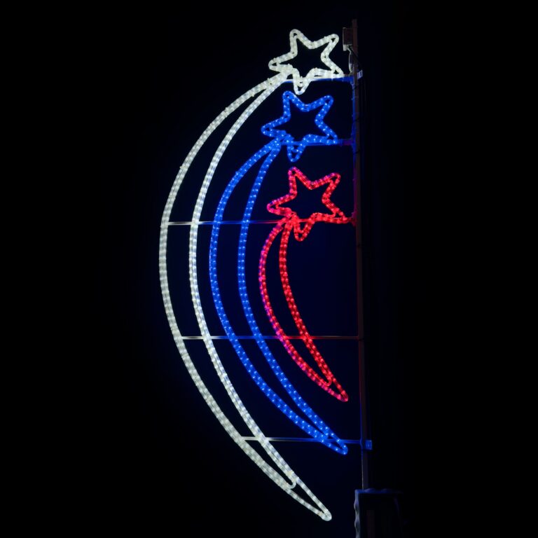 Светодиодная Консоль Звездный путь 80 x 200 см Триколор 220В 15290₽