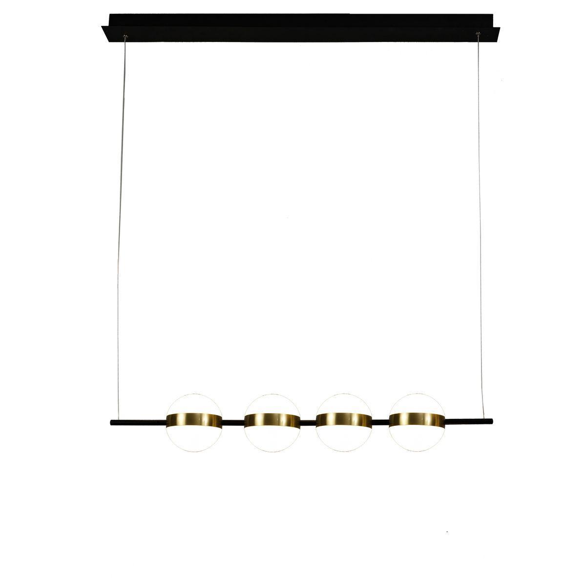 Подвесной светодиодный светильник Mantra Cuba 7161 сувенир полистоун чёрный лев в золотой короне 13 8х5 8х8 см