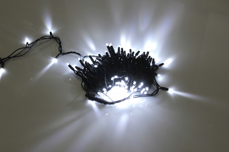 

LED-PLR-100-10M-240V-W/BL-W/O, белая/черный провод, соединяемая (без силового шнура), 002059