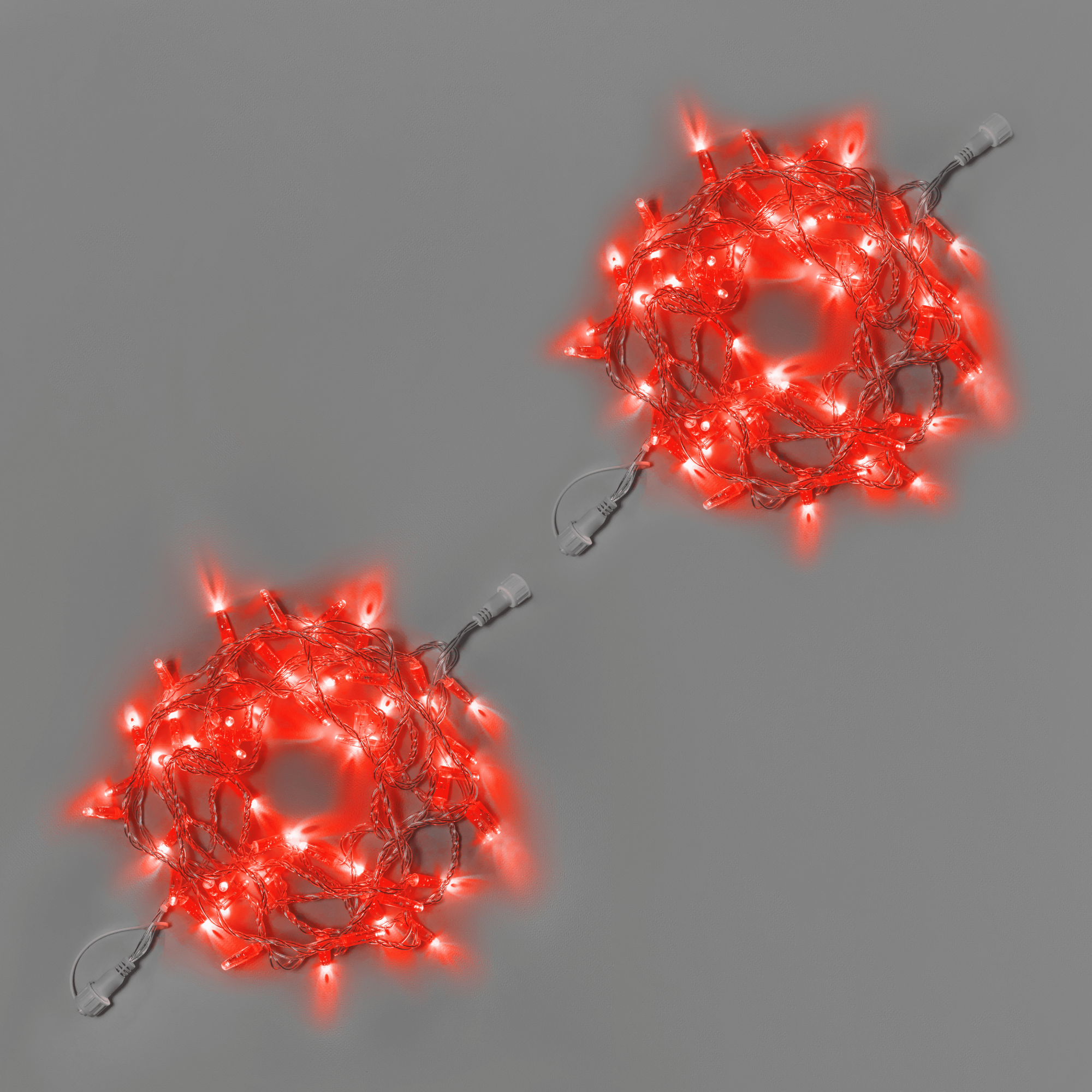 Светодиодная гирлянда INOXHUB Нить 10м 100 LED соединяемая 220В IP65 прозрачный провод КРАСНАЯ 2730₽