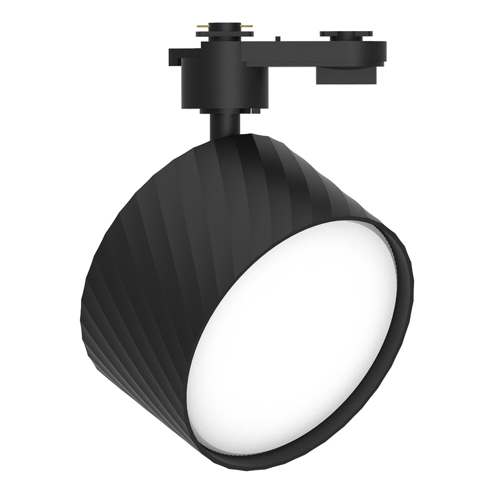 Светильник Feron AL126 трековый однофазный на шинопровод под лампу GX70, черный лампа светодиодная gauss elementary gx70 21w 2000lm 6500k
