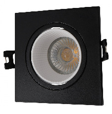 Точечный встраиваемый светильник Denkirs DK3071-BK+WH