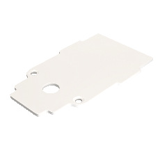 Заглушка торцевая 1шт S35 встраиваемый белый, TRA004EC-22W