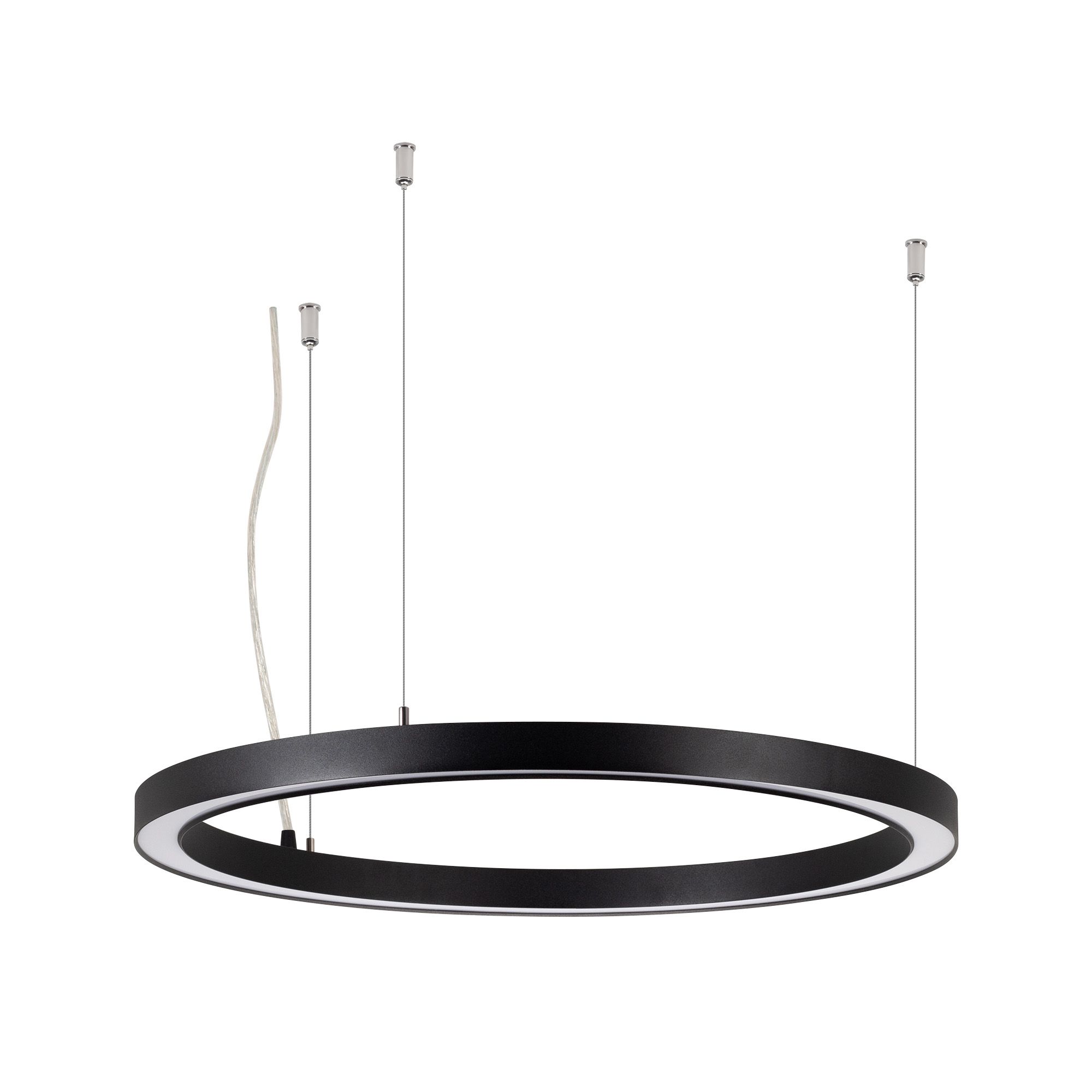 Светильник SP-CIRCLE-HANG-O3535-D600-35W Warm3000 RAL9005 120 deg 230V IP40 LED Arlight Алюминий 48704₽