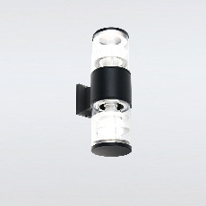 Фасадный светильник General GWL-2Е27-M-IP65 Черный Апофема