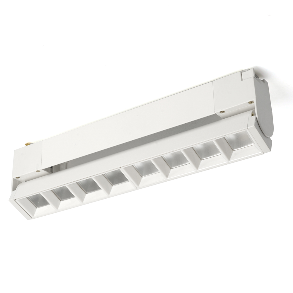 Светодиодный светильник Feron AL131 трековый однофазный на шинопровод 20W 4000K 60 градусов белый серия LensFold поручень для ванны primanova 135 градусов 60x60 см белый
