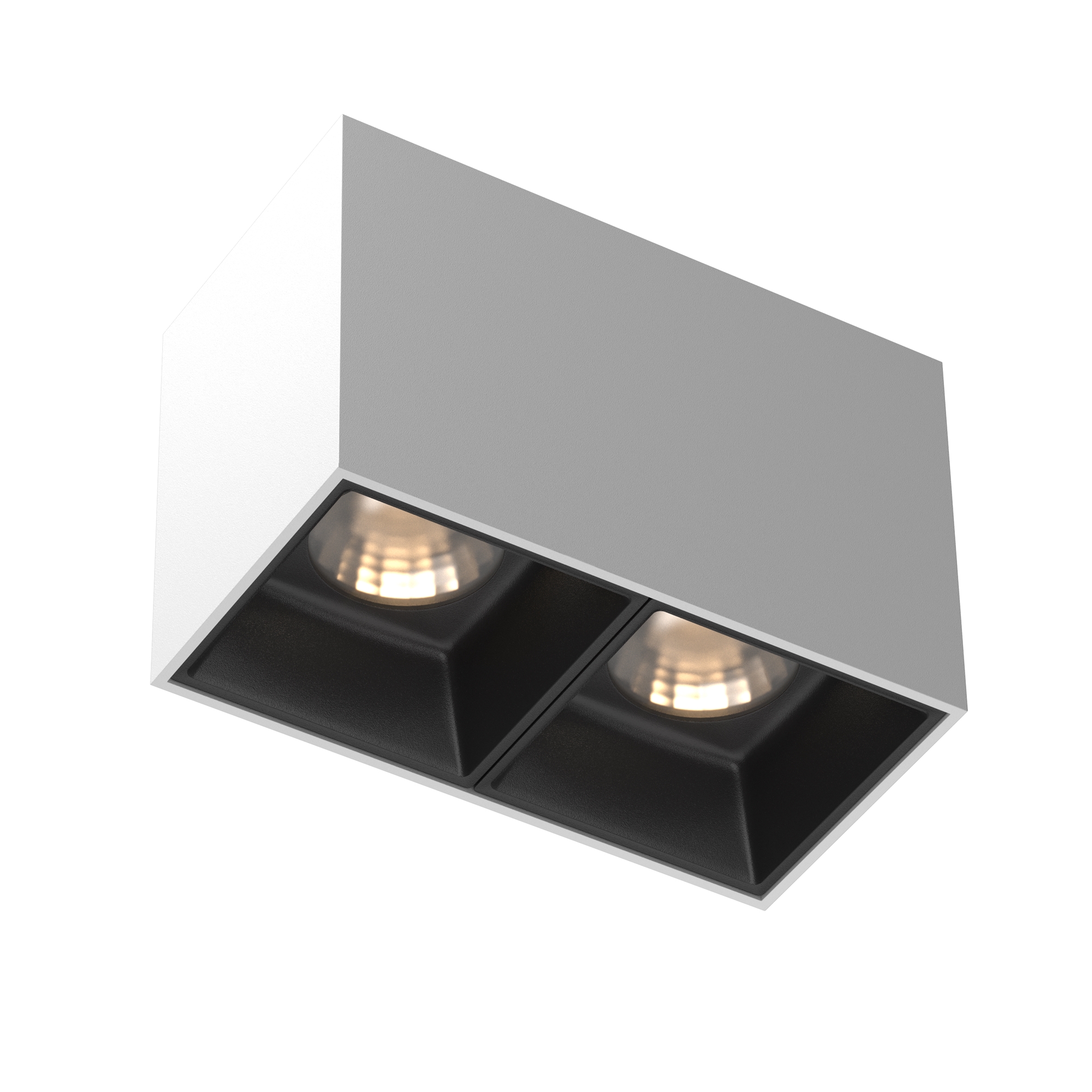 Потолочный светильник Alfa LED 3000K 2x12W 45°, C065CL-02-L12W3K-W зажим для штор на металлический потолочный карниз atlant металл серебро 10 шт