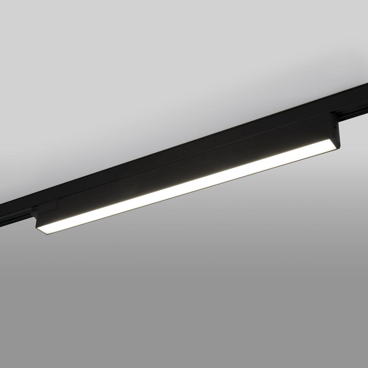 Трековый светодиодный светильник Elektrostandard X-Line черный матовый 28W 4200K LTB55 4690389161568 смеситель для кухни remer class line l42b