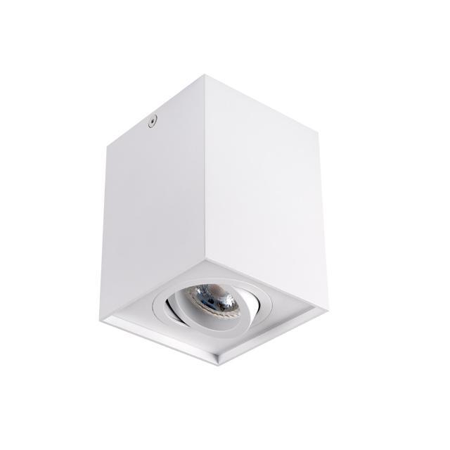 Накладной точечный светильник Kanlux GORD DLP 50-W 25470 светильник точечный светодиодный встраиваемый дво 1620 под отверстие 75 мм 2 м² света нейтральный белый белый