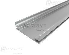 Профиль встроенный для стен алюминиевый LC-LPV-1035-2 Anod