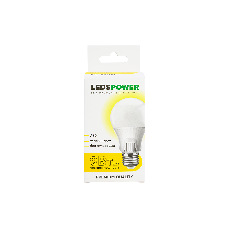 Светодиодная лампа LEDS POWER A60 E27 9Вт 3000К 006581
