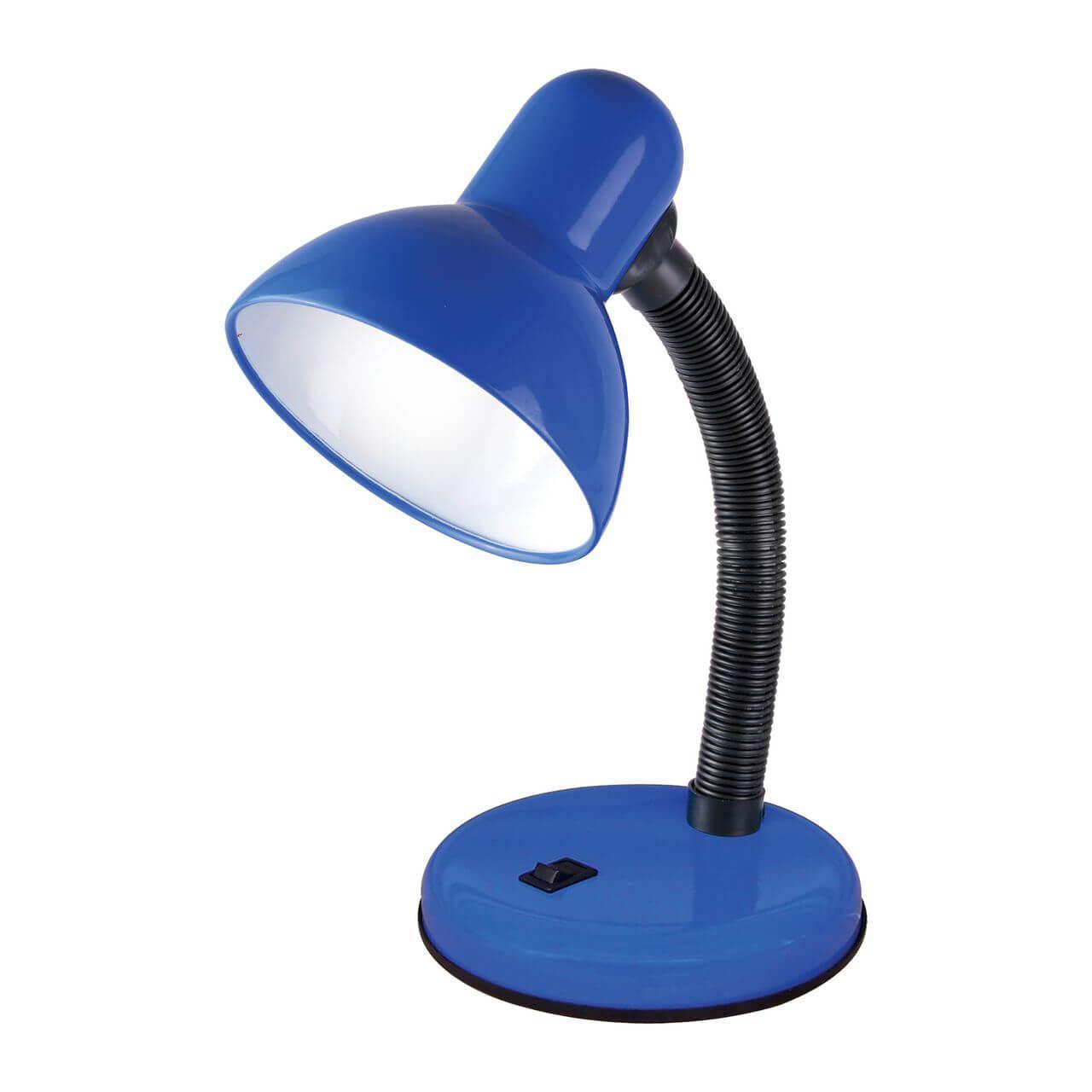 Настольная лампа Uniel TLI-201 Blue E27 00452 лампа светодиодная филаментная uniel e14 5w 3000k led g45 5w ww e14 cl dim gla01tr ul 00002866