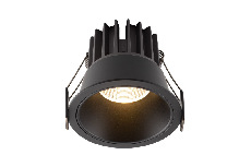 Точечный встраиваемый светильник Denkirs DK4400-BK