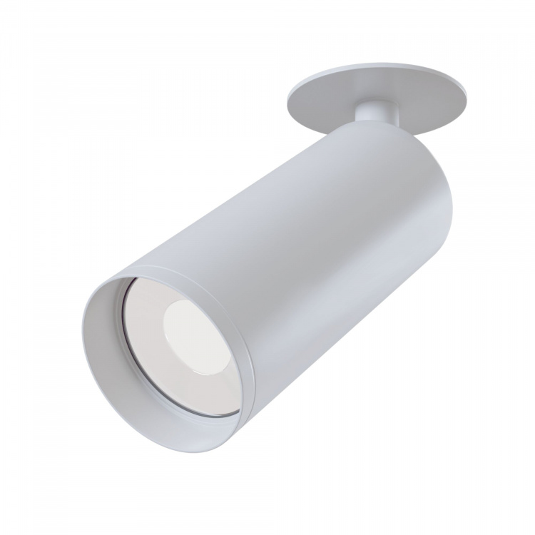 Потолочный светильник Focus C018CL-01W настольная лампа rexant форте с кольцом белый мрамор