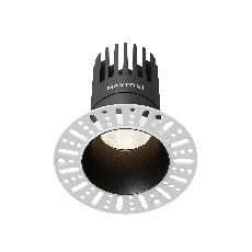 Встраиваемый светильник Dip 4000K 15Вт 50°, DL122-15W-4K-TRS-B