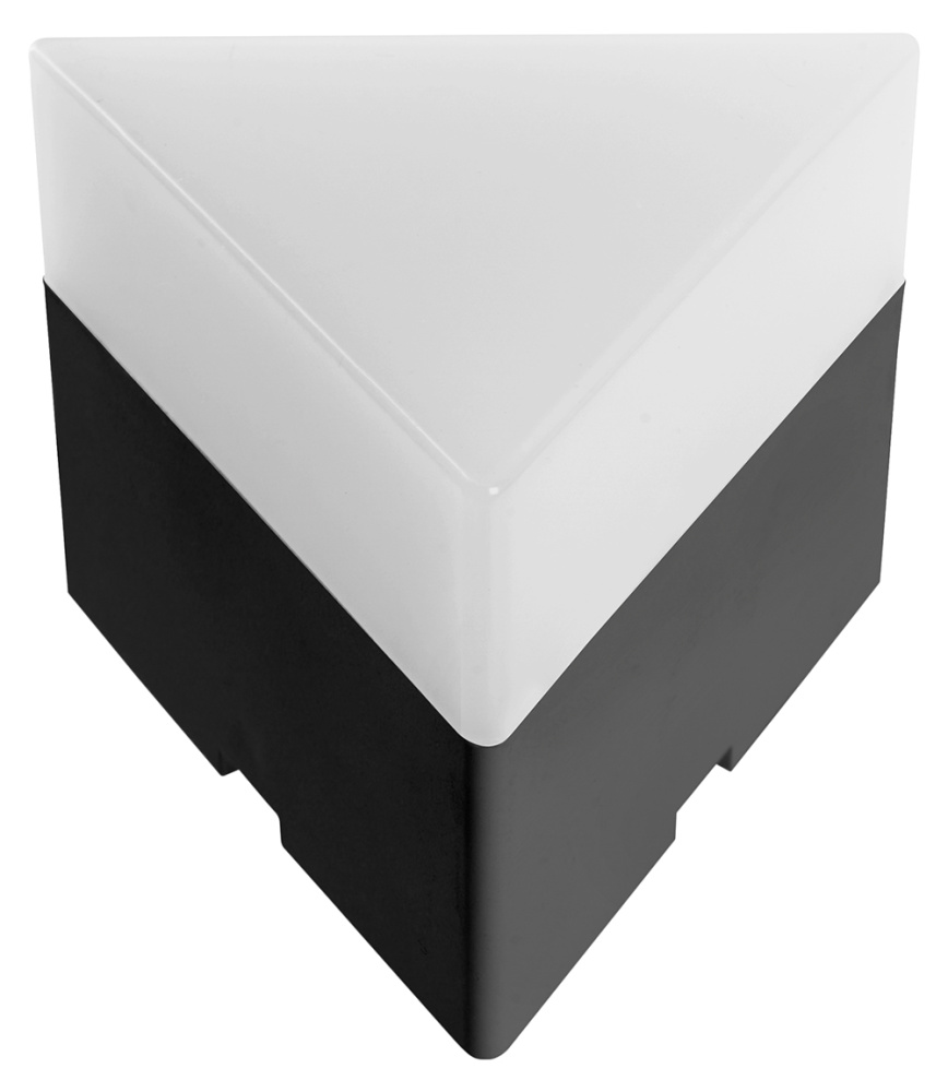 Светильник светодиодный Feron AL4023 IP20 3W 6500К, пластик, черный 70*70*55мм контейнер пищевой пластик 1 4 л прямоугольный воздухонепроницаемый мастер 30813