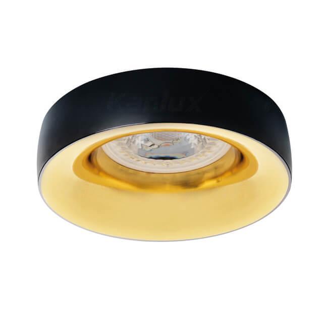 Точечный светильник Kanlux ELNIS L B/G 27810 светильник точечный светодиодный встраиваемый 1715 круг 15вт нейтральный теплый свет