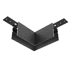 Коннектор угловой Exility накладной черный TRA034HCL-41B