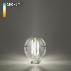 Лампа светодиодная филаментная Elektrostandard E27 6W 6500K прозрачная BLE2758 4690389175343
