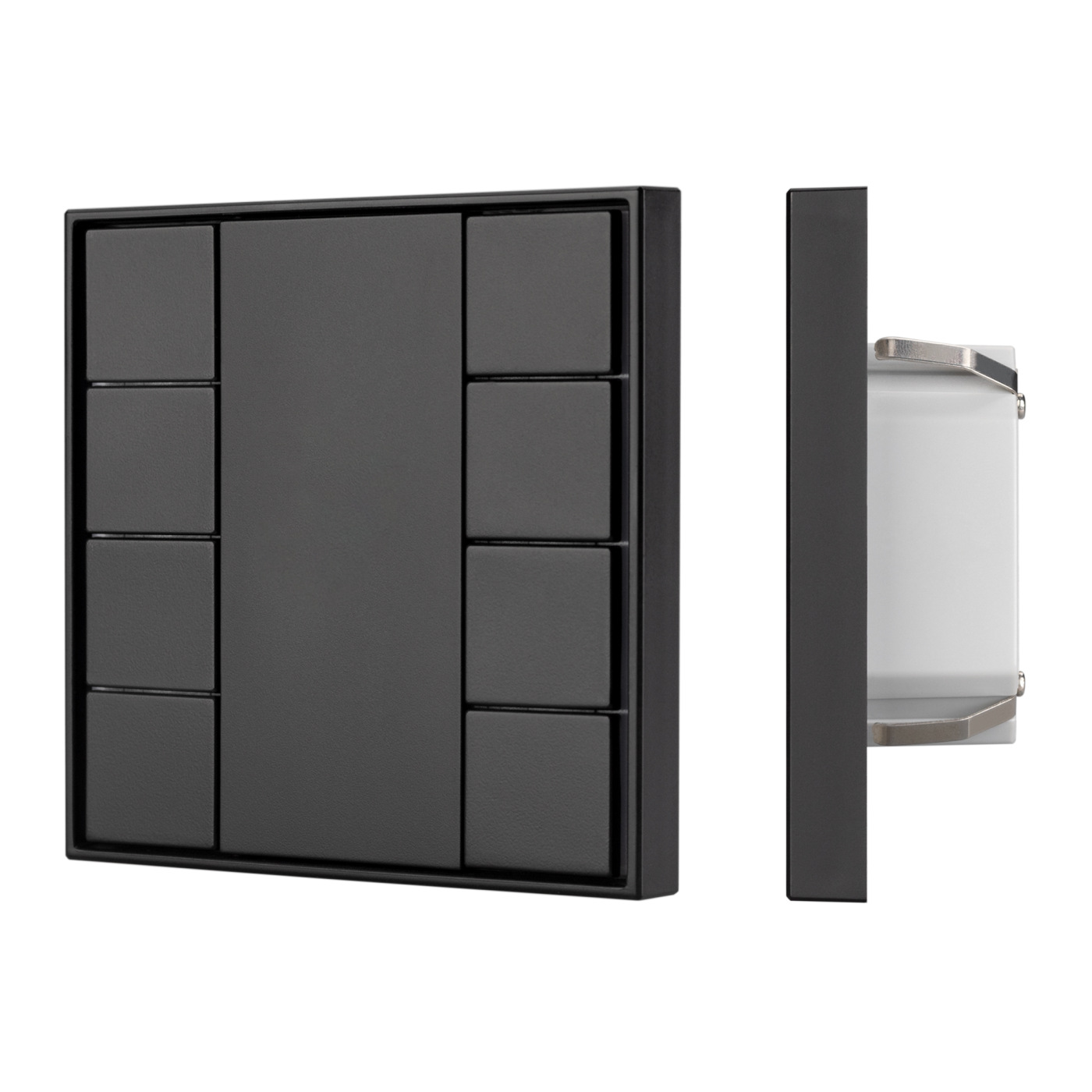 INTELLIGENT ARLIGHT Панель KNX-223-8-BLACK (BUS) (INTELLIGENT ARLIGHT, -) ковер soft размер 80x150 см дизайн j743a grey grey