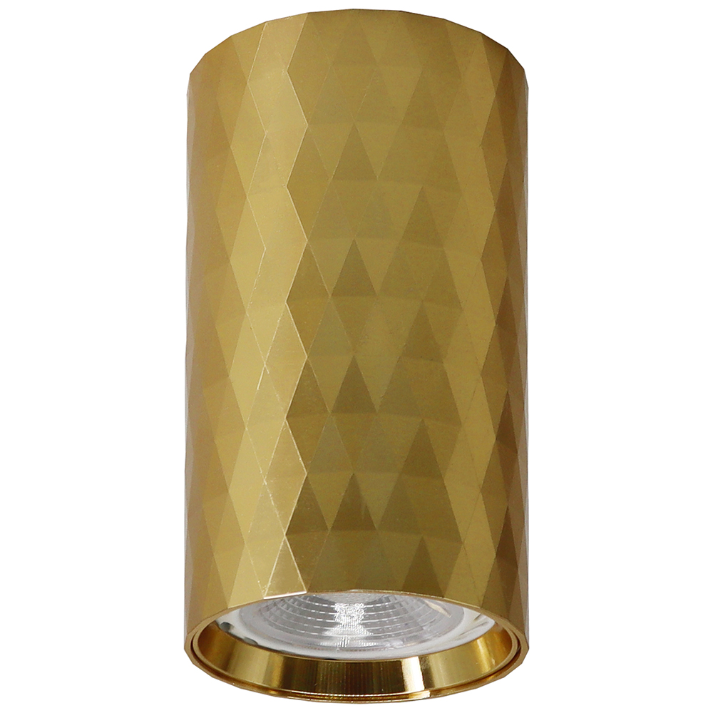 Светильник потолочный Feron ML188 Barrel PRISM MR16 GU10 35W 230V, золото умные часы huawei watch gt 3 pro белый керамический корпус с серебряным безелем