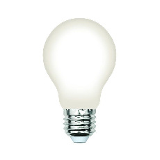 Лампа светодиодная филаментная Volpe E27 6W 3000K матовая LED-A60-6W/3000K/E27/FR/SLF UL-00008296