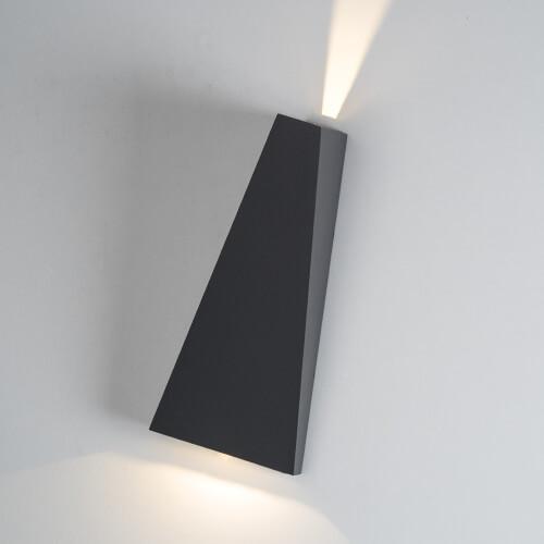 Уличный настенный светодиодный светильник Italline IT01-A807 dark grey тостер bbk tr81m dark grey