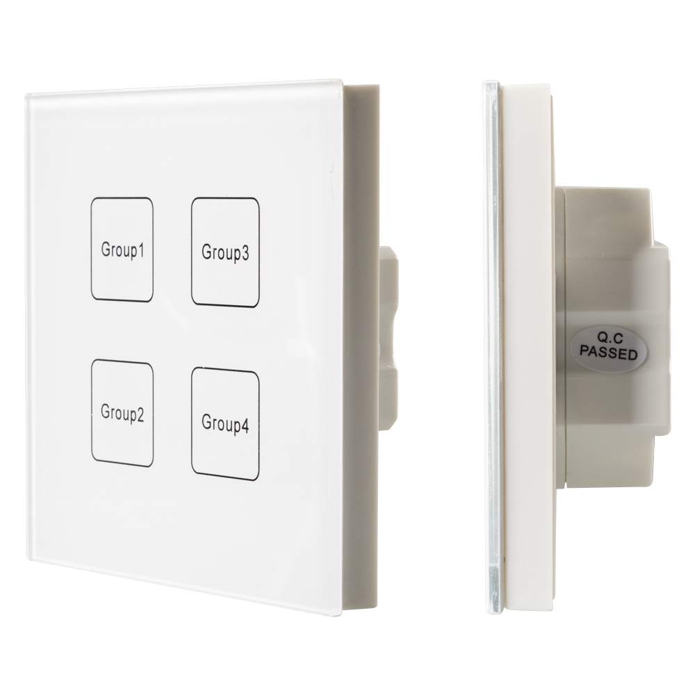 INTELLIGENT ARLIGHT Сенсорная панель DALI-901-11-4G-DIM-DT6-IN White (BUS) (IARL, IP20 Пластик, 3 года) сенсорная кнопка novicam