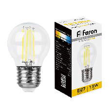 Лампа светодиодная Feron LB-515 Шарик E27 15W 2700K