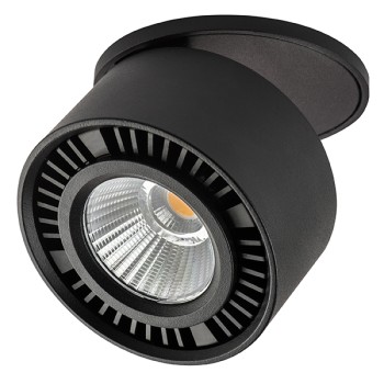 Светильник встраиваемый заливающего света со встроенными светодиодами Forte inca 213807 спот lightstar rotonda чёрный 214457