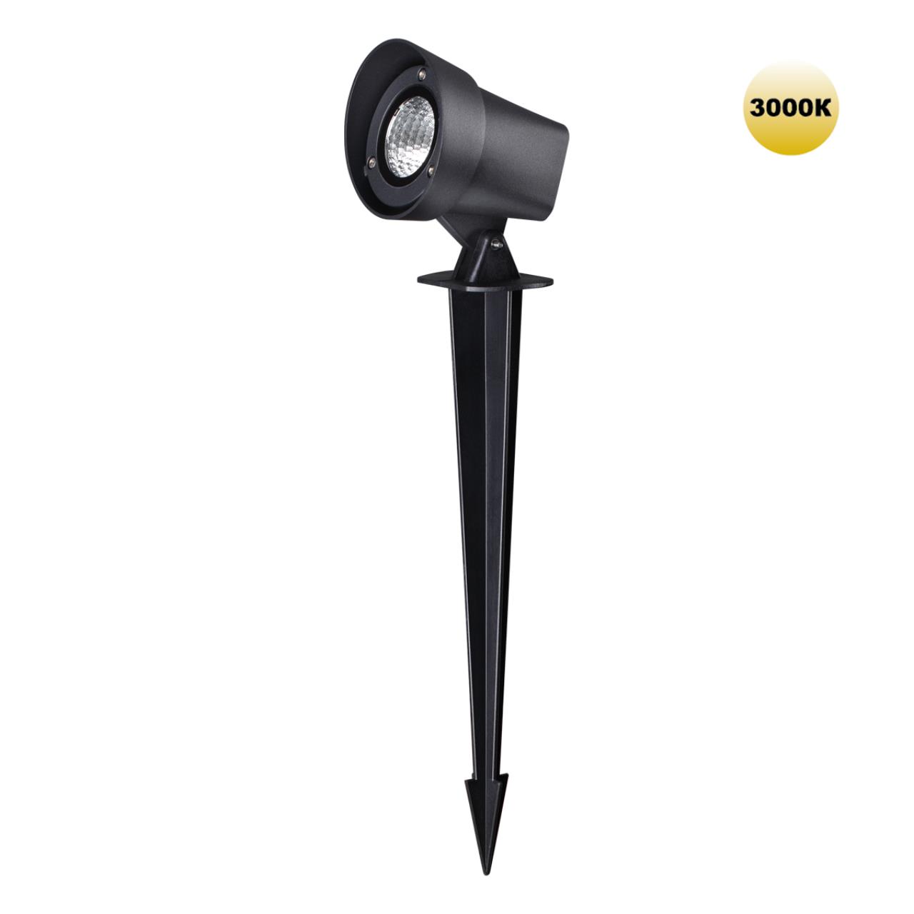 359218 STREET NT23 400 черный Светильник ландшафтный светодиодный грунтовой IP65 LED 13W 110-240V 1040Лм 3000К LANDSCAPE 6773₽