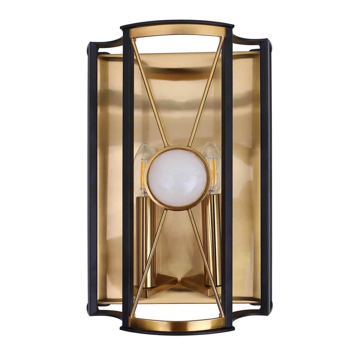 Настенный светильник Crystal Lux Tandem AP2 Gold бра crystal lux hollywood ap2 gold