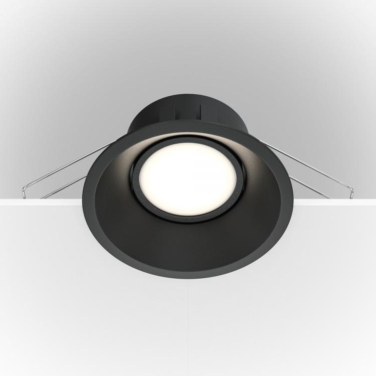 Встраиваемый светильник Dot DL028-2-01B краска акриловая aturi глянцевая чёрный 60 г