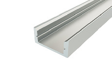Профиль для светодиодной ленты накладной алюминиевый LC-LP-0716-2 Anod