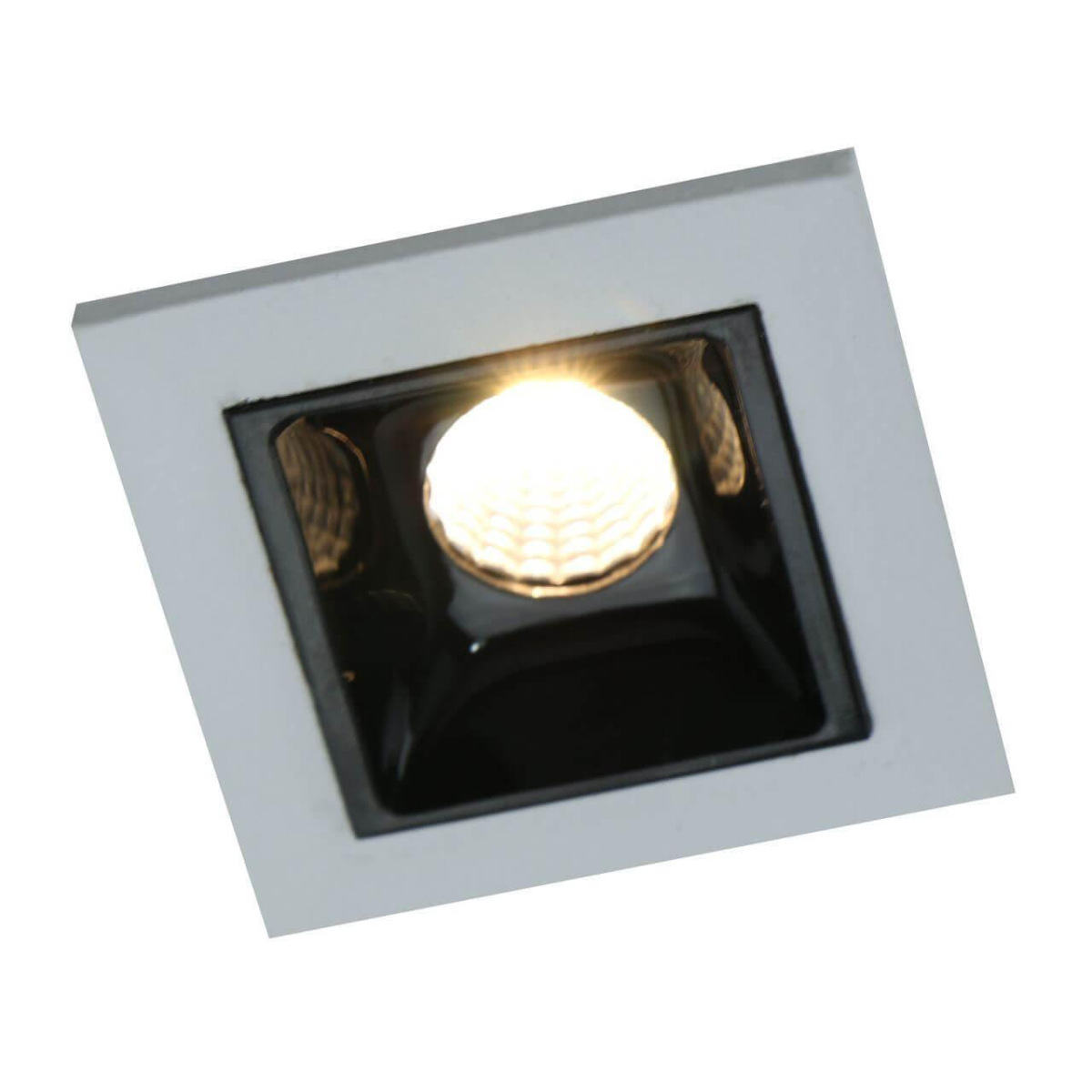 Встраиваемый светильник Arte Lamp GRILL A3153PL-1BK шинопровод arte lamp track accessories a540133