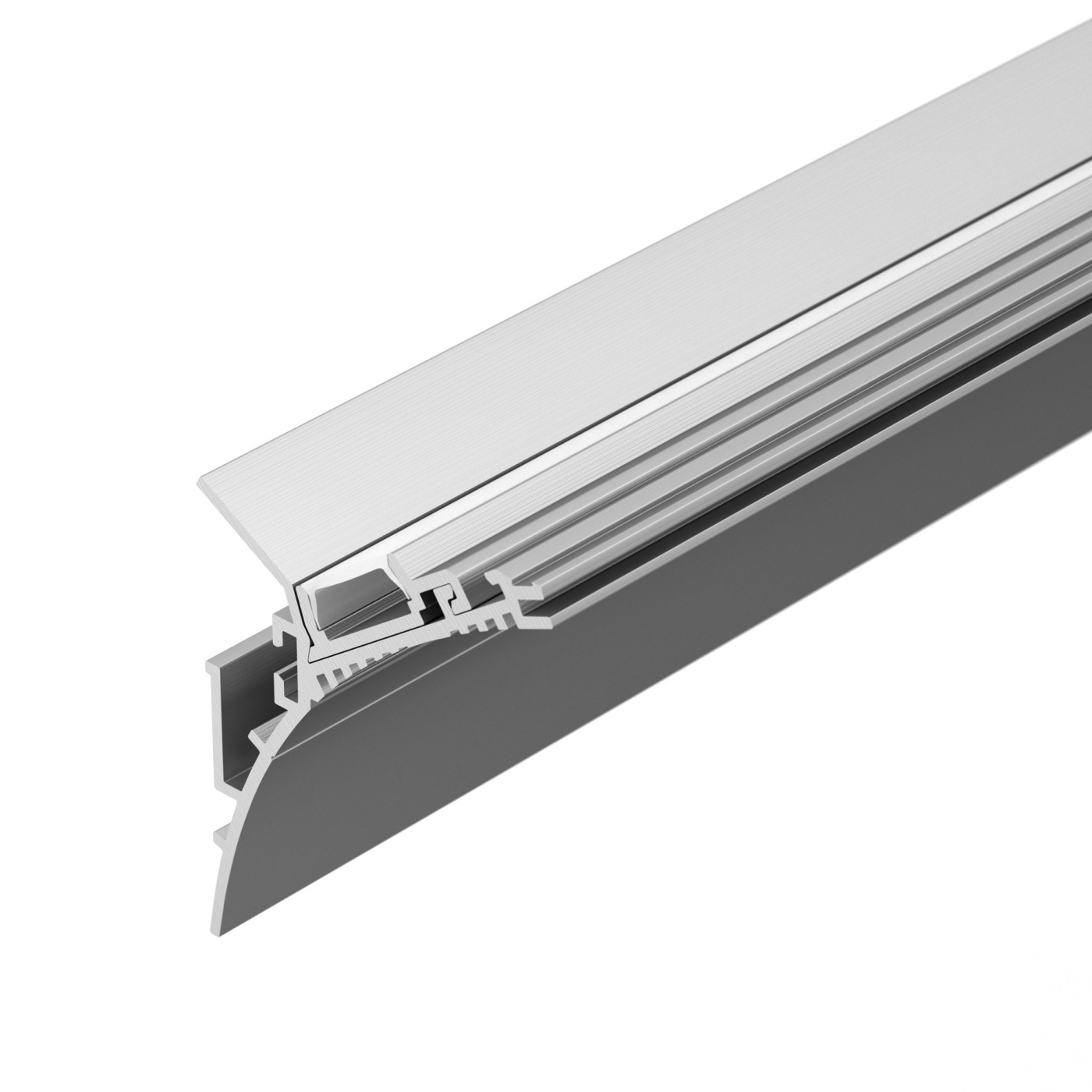 Профиль KARNIZ-HIDE-2000 (Arlight, Металл) профиль накладной алюминиевый для стен lc ns 1636 2 anod
