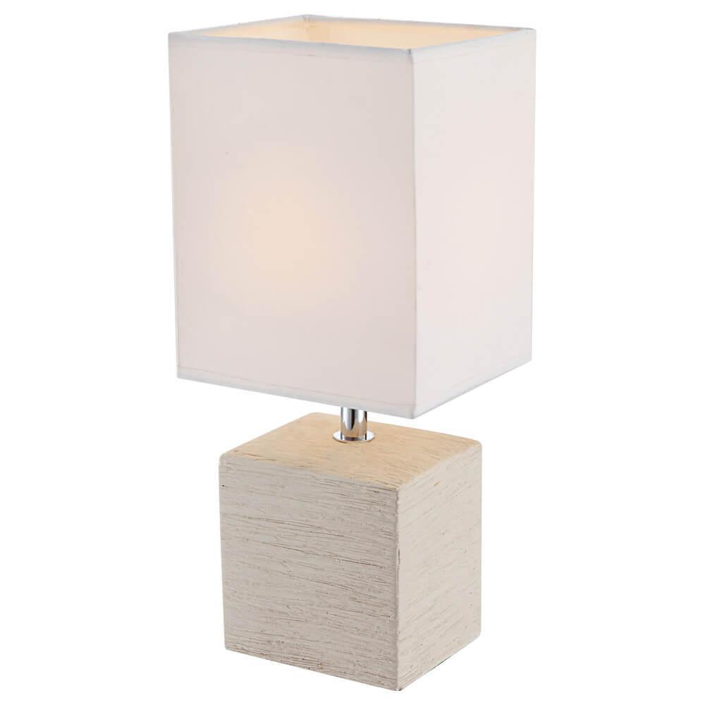 Настольная лампа Globo Geri 21675 ваза керамика настольная 22 см y6 2016 белая
