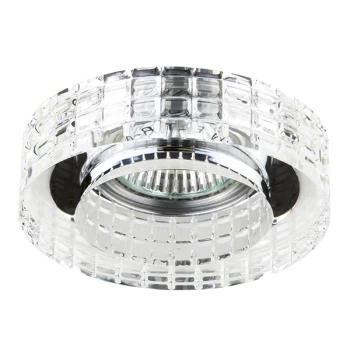 Светильник точечный встраиваемый декоративный под заменяемые галогенные или LED лампы Faceto 006350 пруд декоративный 280 л