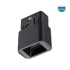 359515 SHINO NT24 128 черный Трековый светильник для низковольтного шинопровода IP20 LED 3W 48V 4000K 120Лм FLUM