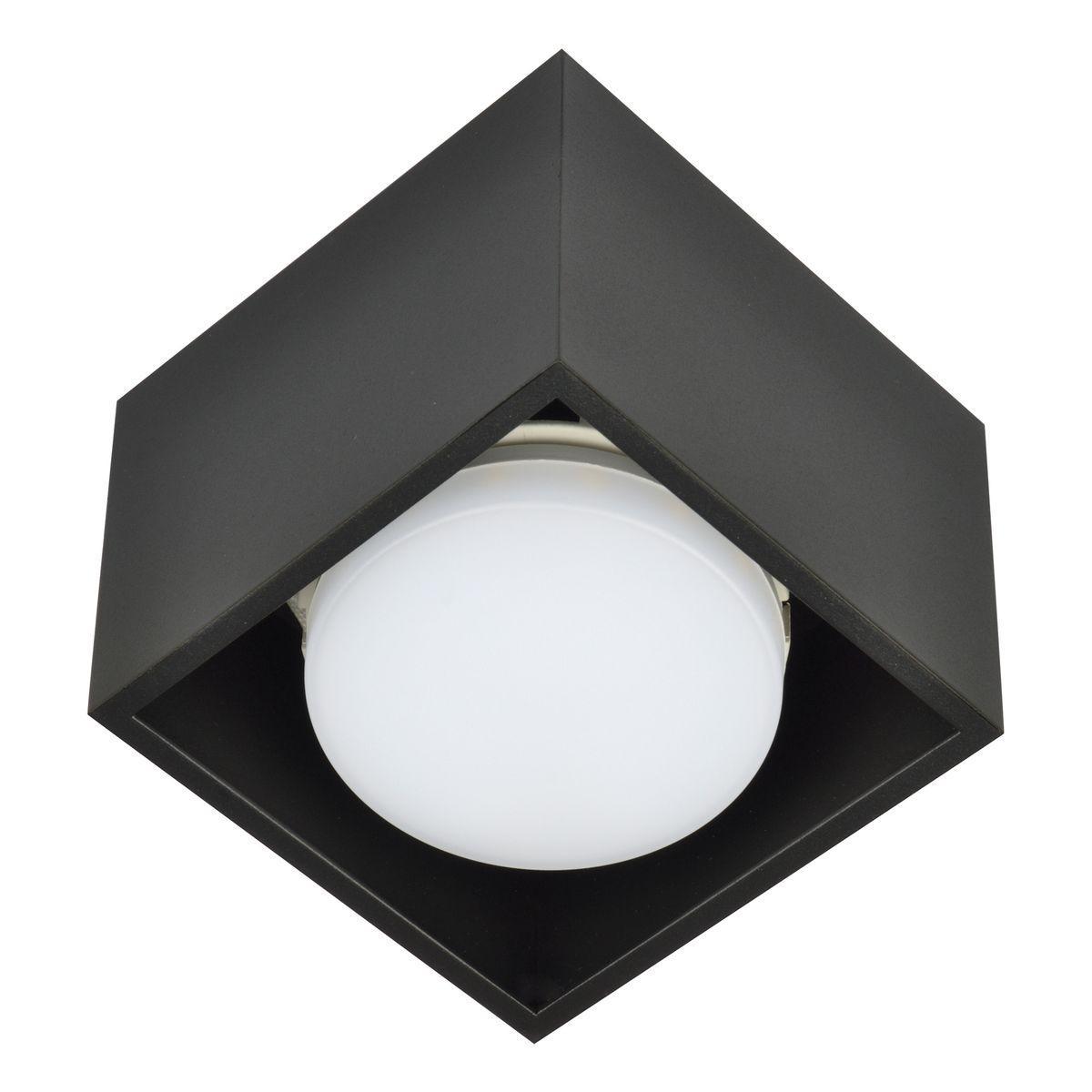 Потолочный светильник Fametto Sotto DLC-S609 GX53 Black UL-00008868 жаровня гранит black induction pro 4 л стеклянная крышка антипригарное покрытие индукция чёрный
