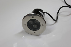Прожектор G-MD106-R грунтовой LED-свет красный D120, 3W, 12V
