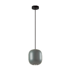 5060/1EA PENDANT ODL24 449 темн.зеленый/черный/металл Подвес GU10 LED 4W COCOON