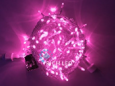 Светодиодная гирлянда Нить 10 м, 220 вольт, герметичная, 100 LED, RL-S10C-220V-CT/P
