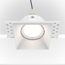 Встраиваемый светильник Dot GU10 1x50Вт DL042-01-SQ-W
