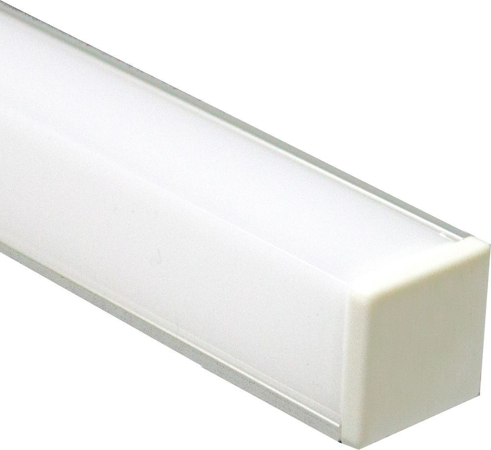 Профиль алюминиевый угловой квадратный, серебро, CAB281 угловой алюминиевый профиль ardylight