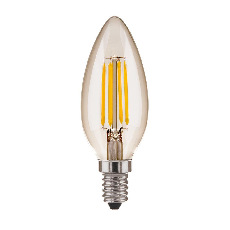 Лампа светодиодная филаментная Elektrostandard E14 9W 6500K прозрачная 4690389175220