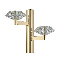 Бра Crystal Lux Rebeca AP2 Gold