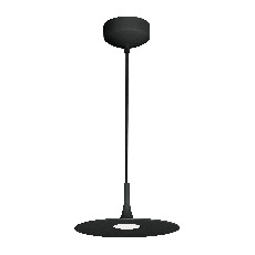 Светильник SP-FIORE-R250-8W Warm3000 (BK, 120 deg, 230V) (Arlight, IP20 Металл, 3 года)